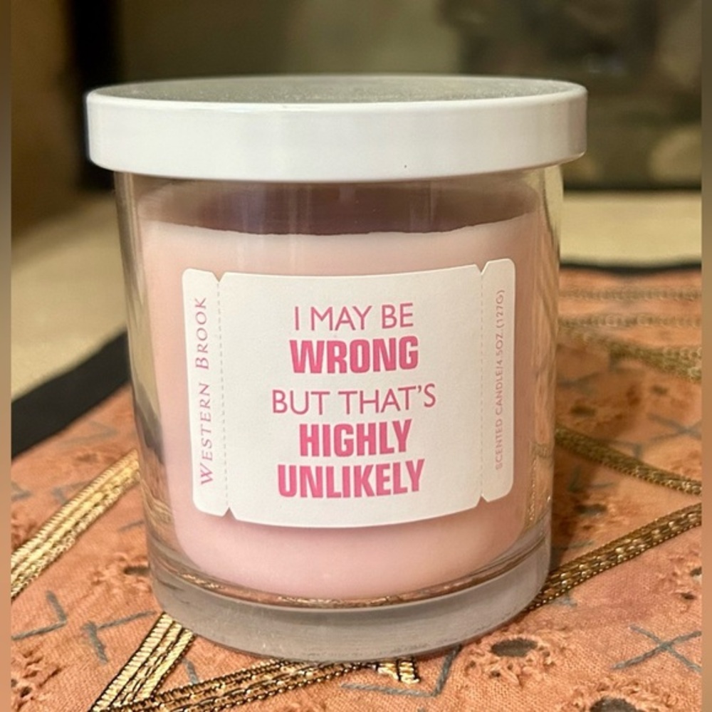 Western Brook Roseberry & Rice Milk Scented Candle 4.5oz